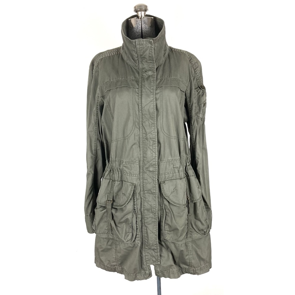 Army Green Eddie Bauer Utility Jacket size large